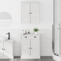 Badkamermeubelset met plank VIGO 2 pcs Wit en Antiek Wit - thumbnail