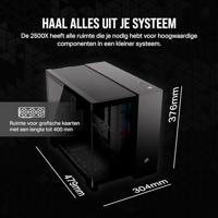Corsair 2500X Midi-tower PC-behuizing Zwart Zijvenster - thumbnail