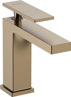Hansgrohe Tecturis E ééngreeps wastafelkraan 110 zonder waste, Brushed Bronze Hansgrohe Tecturis E ééngreeps wastafelkraan 110 zonder waste, Brushed Bronze