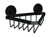 Kleine Wolke doucherek driehoekig rocco zwart - thumbnail