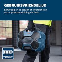 Bosch Blauw GPB 18V-6 C PROFESSIONAL Bluetooth speaker | Zonder accu en lader - 06014A6000 - thumbnail