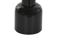 Bijzettafel DKD Home Decor Kristal Zwart Transparant Ijzer 41 x 41 x 57 cm - thumbnail