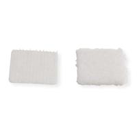 VELCRO® VEL-EC60235 Klittenband vierkanten Om vast te plakken Haak- en lusdeel (l x b) 25 mm x 25 mm Wit 24 paar - thumbnail