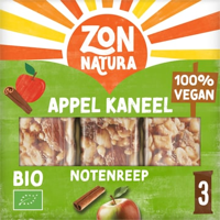 Noten appel kaneel reep 25 gram bio 3 Stuks - thumbnail