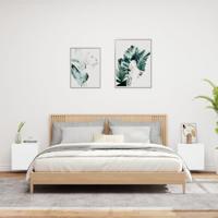 Tv-wandmeubels 2 st 40,5x30x40 cm bewerkt hout wit - thumbnail