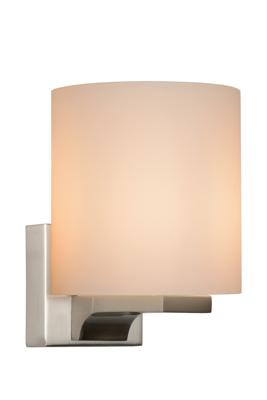 Lucide JENNO - Wandlamp Badkamer - 1xG9 - IP44 - Zwart