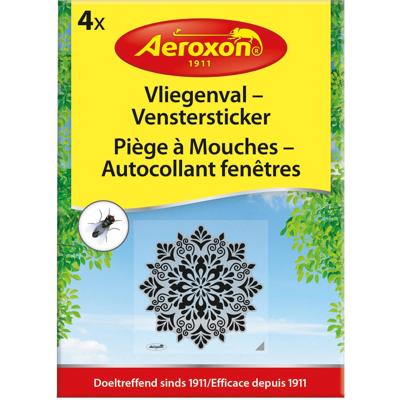Aeroxon BSI Insectenval klevende venstersticker met motief 4 stuks Aeroxon BSI - Bsi