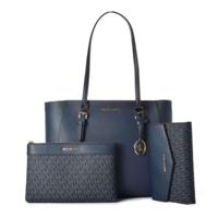 Handtas Dames Michael Kors CHARLOTTE Blauw 34 x 27 x 11 cm - thumbnail