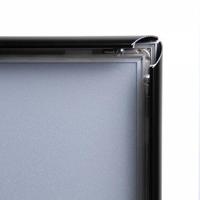 Kliklijst 21x30cm ALU 25mm A4 zwart - thumbnail