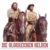 Bud Spencer & Terence Hill 3D Tin Sign Die glorreichen Helden 45 x 45 cm - thumbnail
