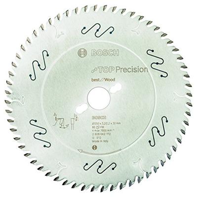 Bosch Accessoires Cirkelzaagblad Top Precision Best for Wood 250 x 30 x 3,2 mm, 60 1st - 2608642112 Bosch Accessoires Cirkelzaagblad Top Precision Best for Wood 250 x 30 x 3,2 mm, 60 1st - 2608642112