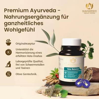 Maharishi Ayurveda Vata Balance Tabletten MA 1401 Maharishi Ayurveda Vata Balance Tabletten MA 1401