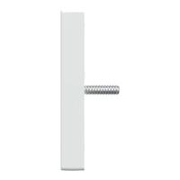 Merten 296725 Afdekking System M Wit 1 stuk(s) - thumbnail