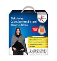 Lucovitaal Elektrische Cape, benen & stoel Wamte Deken - thumbnail