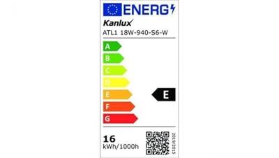 LED Railspot 18 Watt ACORD - Zwart - 4000K - 1800 Lm - 60°