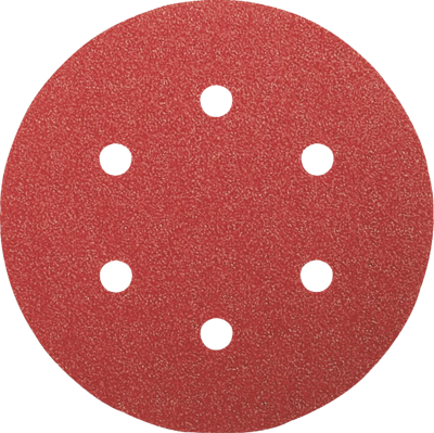Bosch Accessoires Schuurblad Ø150 mm | G180 | WP | 6 Gaten | Velc | 5 stuks - 2609256A33