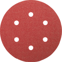 Bosch Accessoires Schuurblad Ø150 mm | G180 | WP | 6 Gaten | Velc | 5 stuks - 2609256A33 - thumbnail