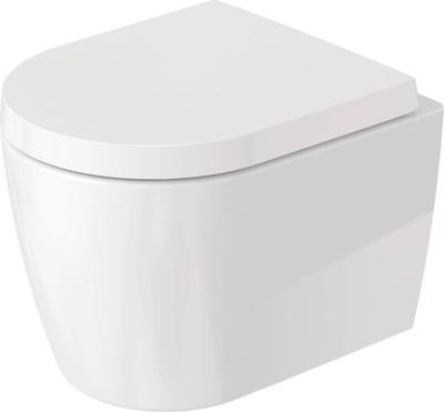 Duravit ME by Starck Wandcloset Compact Diepspoel 37x48x35 cm Hygieneglaze Keramiek Glanzend Wit