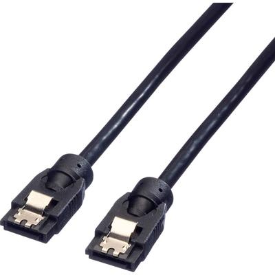 ROLINE Interne SATA 6.0 Gbit/s HDD-kabel met klikvergrendeling, 0,5 m ROLINE Interne SATA 6.0 Gbit/s HDD-kabel met klikvergrendeling, 0,5 m