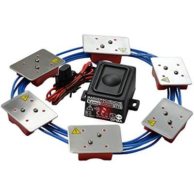 Kemo M176 Ultrasone marterverschrikker Met flitslicht, Met hoogspanningsplaatjes, Waterdicht 1 stuk(s)