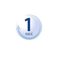 Chicco Comfort Quick Thermometer met remote sensing Blauw, Wit Oor Knoppen - thumbnail