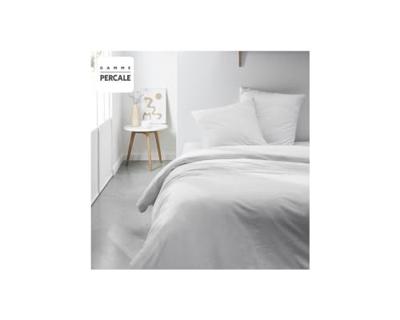 Vandaag prestige vandaag Blate - 240 x 260 cm - 2 personen - 100% percale macramé -afwerking - krijt