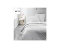 Vandaag prestige vandaag Blate - 240 x 260 cm - 2 personen - 100% percale macramé -afwerking - krijt - thumbnail