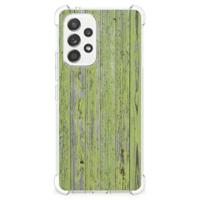 Samsung Galaxy A53 5G Stevig Telefoonhoesje Green Wood - thumbnail