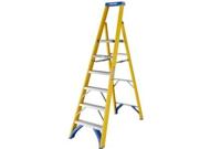 Fiberglass Trap Werner platform stepladder | 1x6 - 7170618 - thumbnail