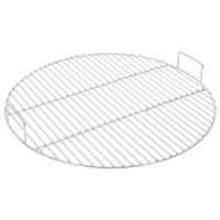 VidaXL Barbecuerooster met handgrepen rond ø54 cm 304 roestvrij staal - thumbnail