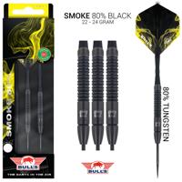 Bull's Smoke 80% 22 gram zwarte steeltip dartpijlen - thumbnail