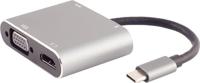 shiverpeaks BASIC-S-USB-DOCK-USB-C multiport dockingstation, 4-in-1, HDMI, VGA, PD, Hub (BS14-05026) - thumbnail