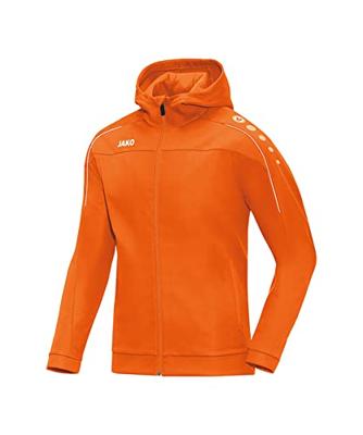 JAKO 6850K Jas Met Kap Classico Kids - Fluo Oranje - 128