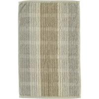 Cawö Cawö Cashmere Streifen Gastendoekje Zand 30x50 - thumbnail