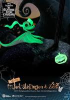 Nightmare before Christmas Master Craft Statue Jack Skellington & Zero 39 cm - thumbnail
