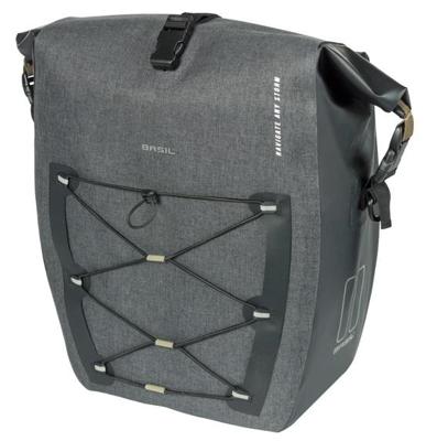 Basil enkele tas navigator storm mik hooks 25-31l zwart
