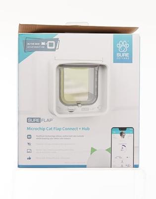 SUREFLAP Chatiere Connect Smart Chip + Hub - iDSCFWTB1 - Wit