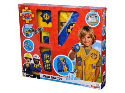 Simba Brandweerman sam politieset