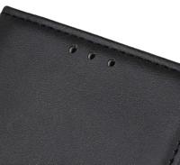 Casecentive Leren Wallet case met sluiting iPhone 13 Pro zwart - thumbnail
