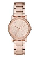 DKNY NY2854 Horloge Soho staal rosekleurig 34 mm - thumbnail