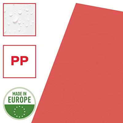 L-map esselte standaard a4 0.11mm pp rood