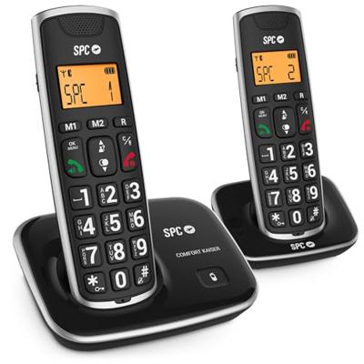 Draadloze telefoon SPC 7609N Zwart