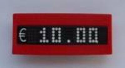 Omranding ROOD voor prijsmodule 10stuks