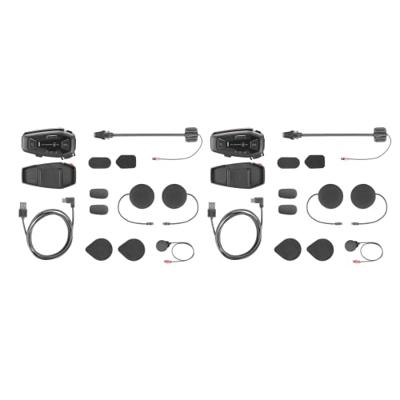 INTERPHONE helm communicatiesysteem "u-com 8 r" helmet com.system interp. u-com 8r double kit