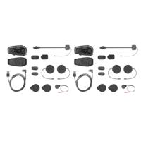 INTERPHONE helm communicatiesysteem "u-com 8 r" helmet com.system interp. u-com 8r double kit - thumbnail