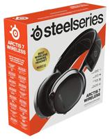 SteelSeries Arctis 7 draadloze gamingheadset - DTS-hoofdtelefoon: X v2.0 surround voor pc en PlayStation 5, PS4 - zwart - thumbnail