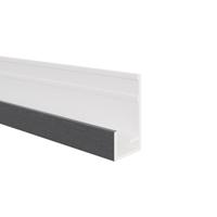 Startprofiel verticale bekleding Zwartgrijs - VinyPlus - thumbnail