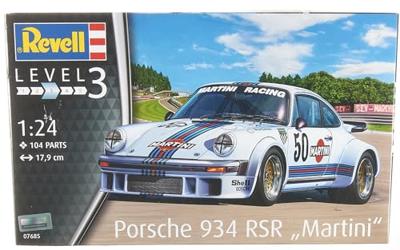 Revell 07685 Porsche 934 RSR Martini Auto (bouwpakket) 1:24