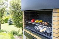 Grill Sauvic Verzonken staal 60 x 40 cm - thumbnail