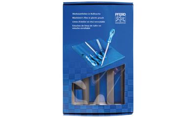 PFERD TOOLS 11801532 Werkplaatsvijlenset kap 2 in PVC-roltas incl. kartonnen doosje Lengte 200 mm 1 stuk(s)